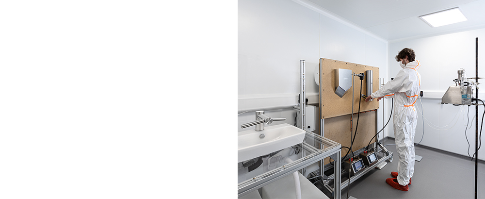 Dyson AirbladeTM sušači za ruke testiraju se na aerosolizaciju